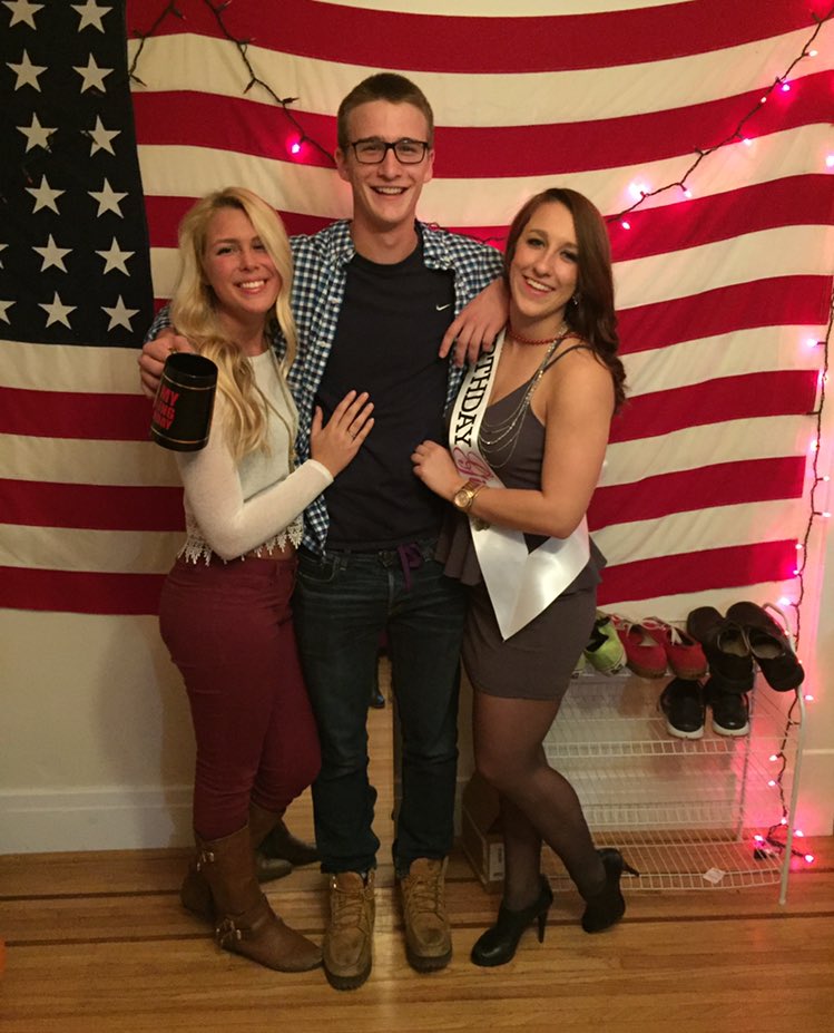 mir_bethin's tweet photo. Happy 22nd @bribartholomew! Thank you for all the help and pep talks this semester. Hope you had fun last night, love you!! 🍾❤️🎉 https://t.co/HMvy0e8OaK