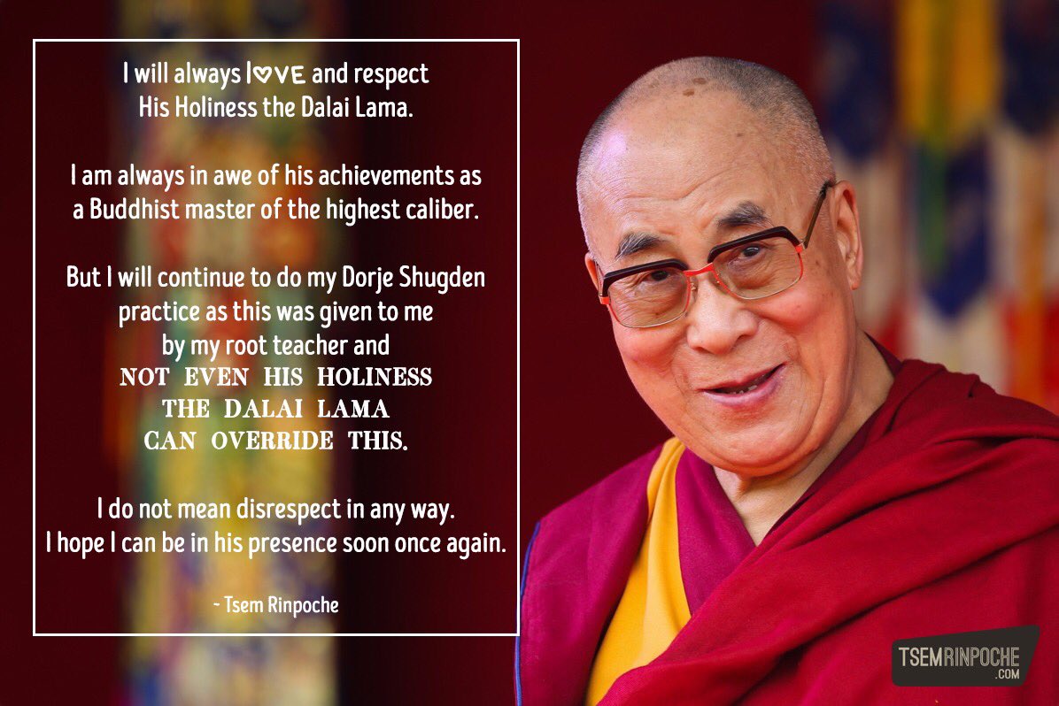 AniLobsangPema's tweet photo. This is true, has been true and will always be true of @tsemtulku π #DalaiLama #Tibet #Tibetans #faith #inspire #compassion #evolvedmind https://t.co/e1u1tve0Dx