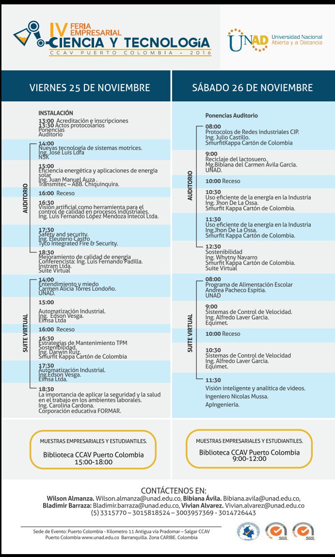 feriapuerto's tweet photo. Agenda del evento https://t.co/NactEuC2up