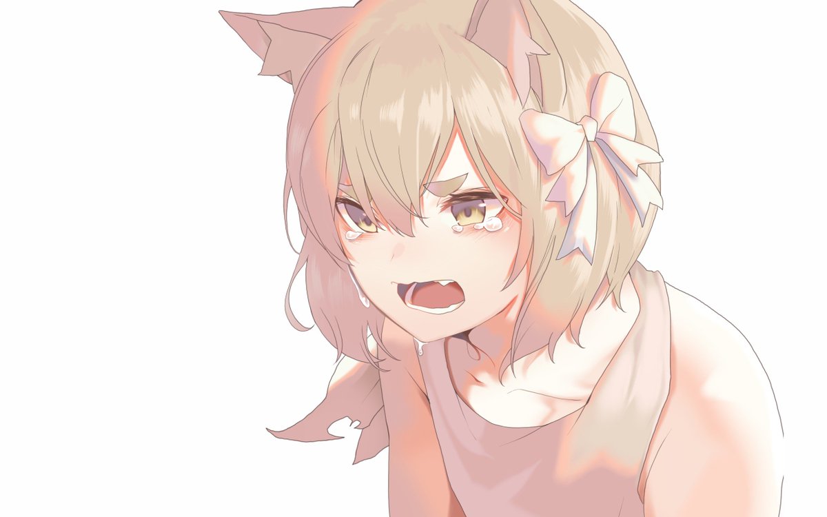 Rdm_Board's tweet photo. #wallpaper #tears, #short hair, #Re: Zero Kara Hajimeru Isekai Seikatsu, #white background, #animal ears, #anime boys, #Argail Felix https://t.co/UZFlibUub6
