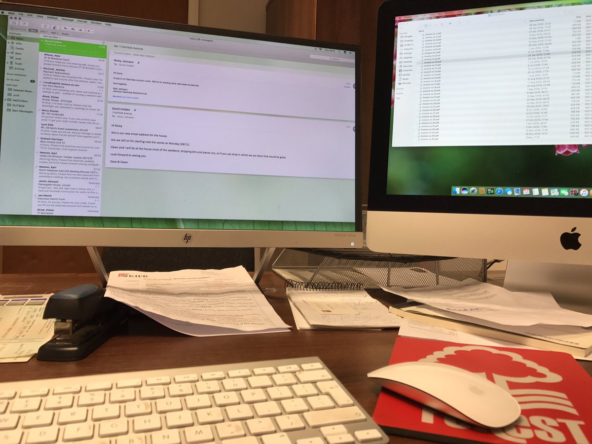 jecontractors's tweet photo. Another later one at the office! Making progress. #jes #admin #toolsouttomorrow https://t.co/Ywz0kFmO0q