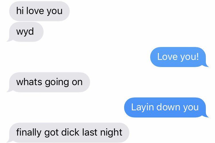 sasswsumass's tweet photo. My friends first messages to me the morning of thanksgiving>>> https://t.co/UTRRcXU9F2