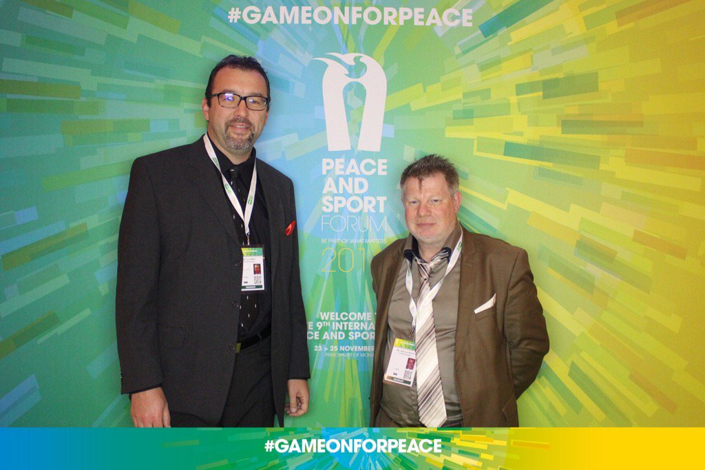 Forum International Peace and Sport à Monaco @peaceandsport @US_Pont_foot #GameonforPeace