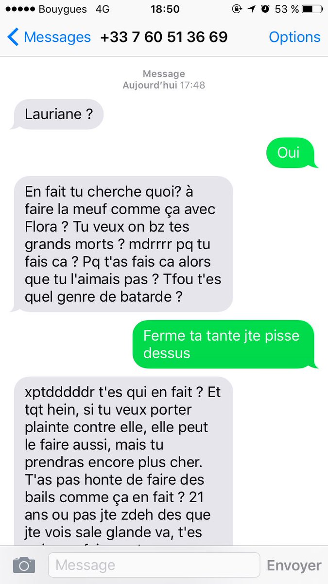 Ilanprocacc's tweet photo. Jsuis trql en cours qd tout d'un coup j'reçois un "Lauriane?" https://t.co/zffLsjapsz