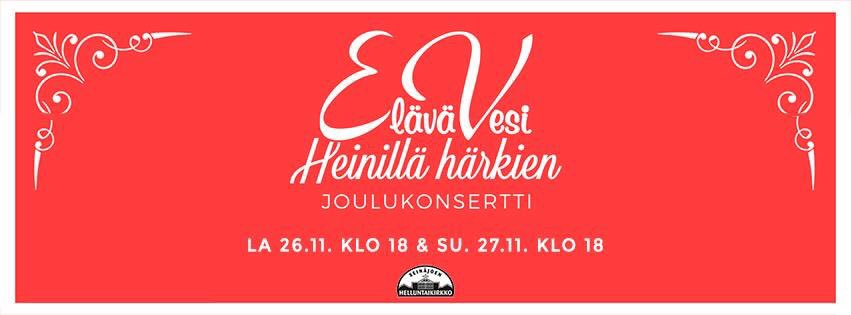 seinajoenilta's tweet photo. Lauantaina se on vihdoin täällä- Elävä Vesi kuoron Joulukonsertti! Klo 18 räjähtää! Kannattaa tulla ajoissa paikalle että saat istumapaikan. https://t.co/E0xvitKuTH