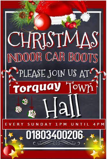 TqSundayCarboot's tweet photo. Every Sunday at torquay town hall 1pm until 4pm sellers arrive at 11am #carboot #carbootsale #torquay #whatson #activities #market https://t.co/ghZCzM7Awg