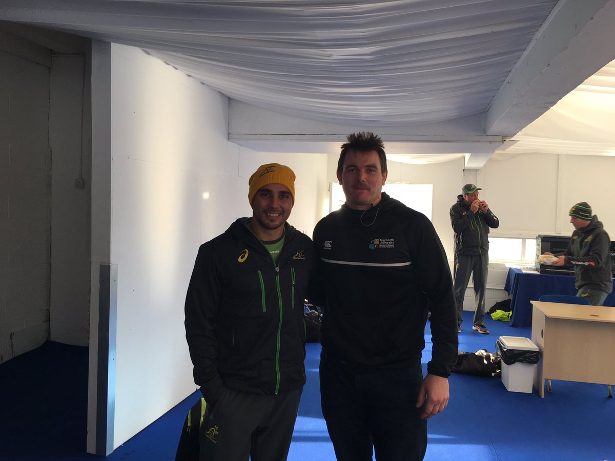 mckeown1986's tweet photo. Thanks @Fanga9 for a fantastic avo with @qantaswallabies unbelievable experience to run with so many class acts! #GoWell #ButNotTooWell πππ https://t.co/Jq6NTVFGM2