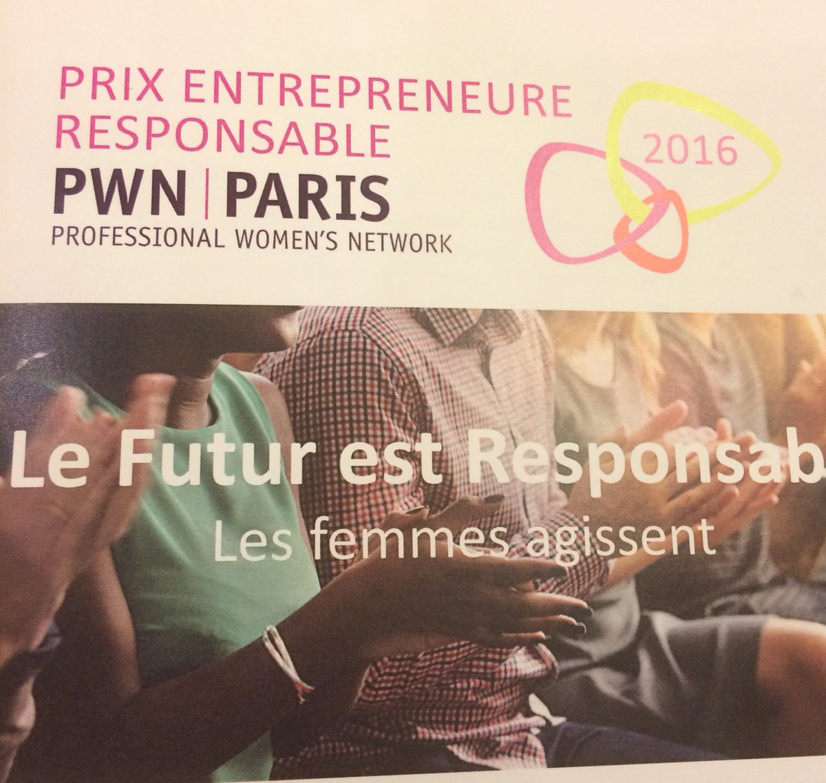 fderolez's tweet image. Ce soir, sous le patronage @Anne_Hidalgo Le futur est responsable, les femmes agissent #PERbyPWN #innovation #StartUpProject