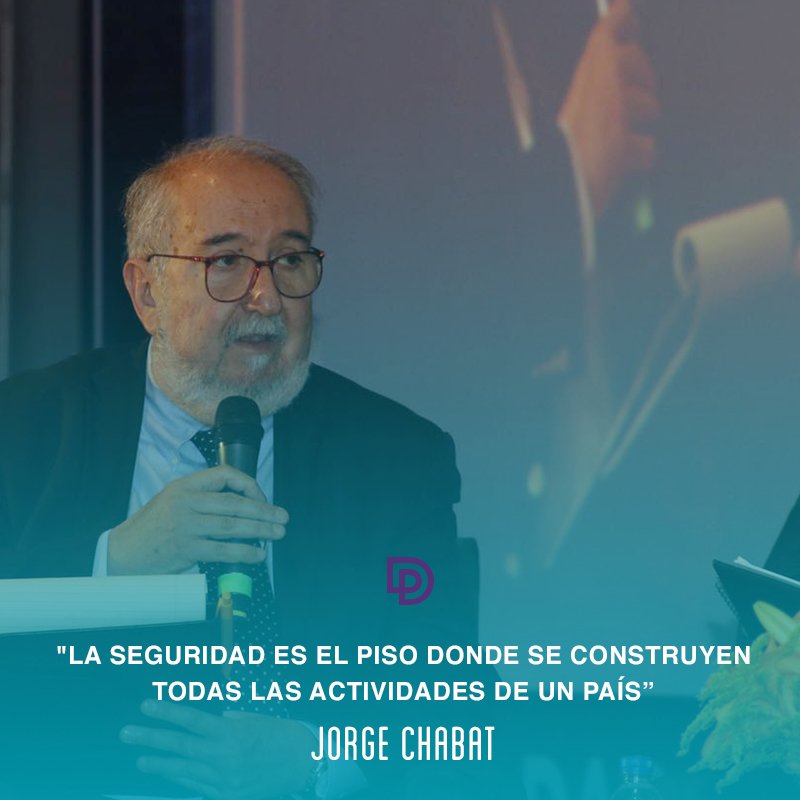 ForoVyE's tweet photo. "La seguridad es el piso donde se construyen todas las actividades de un país" - @jorgechabat #VocesyExpectativas https://t.co/CLJaHtLNpl