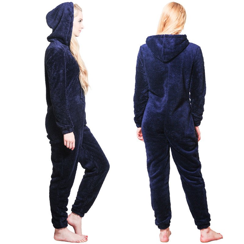 ReadADamnBook's tweet image. Fluffy Fleece Onesie Hooded Pajama Set For Women &amp;amp; Girls- $45.74 xxprezion.com/products/fluff…