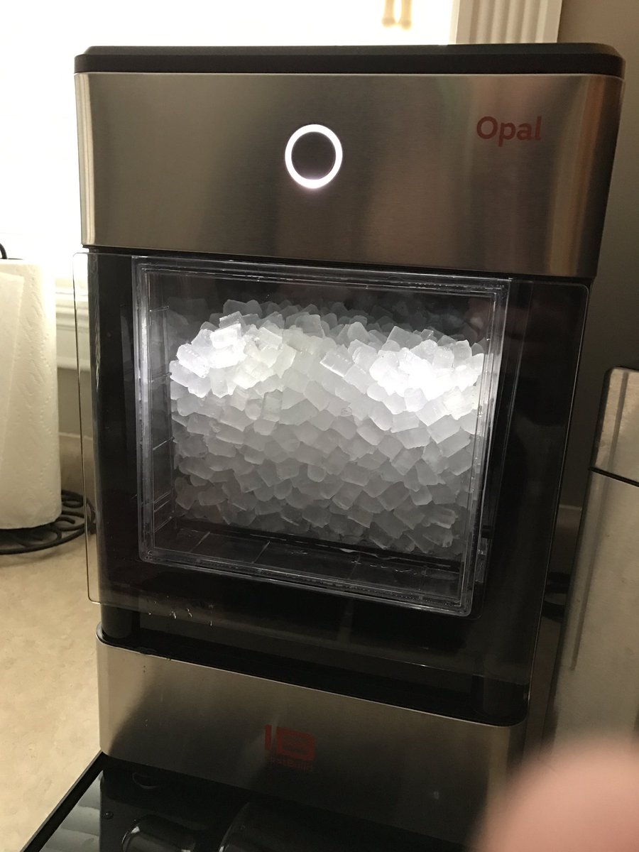 NeilGAllen's tweet photo. I've never been so excited for ice. Awesome job, @firstbuild. #myopal #nuggetice https://t.co/AgTDie19TY