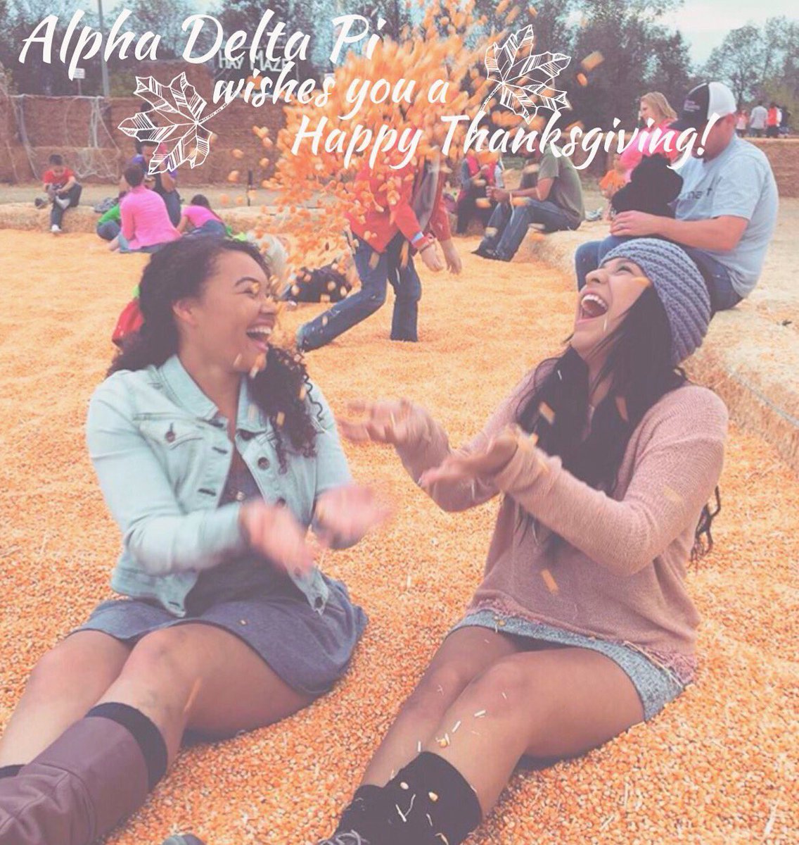 adpi_ssu's tweet photo. We are incredibly thankful for our friends, family, and Alpha Delta Pi! ππ»π #thankfulforadpi #adpi #adpissu #happythanksgiving https://t.co/VBS0jJ60Le