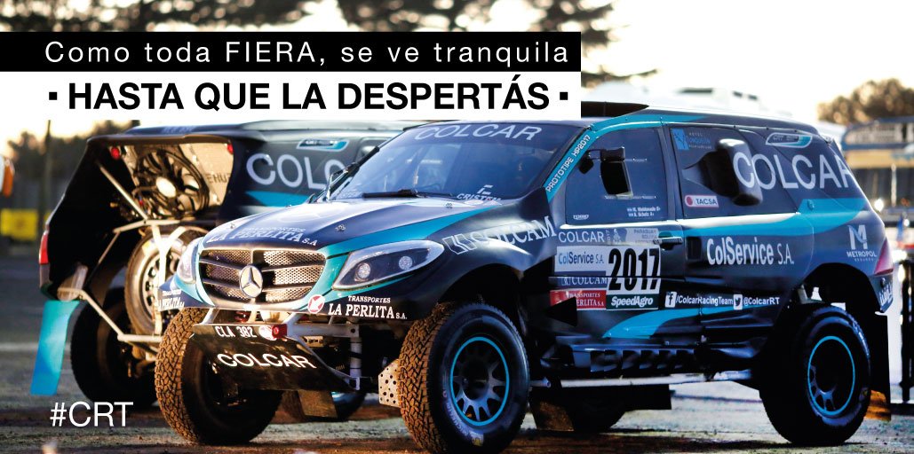 No hay mayor desafío que el #Dakar2017 para estar bien acompañado. @ColcarRT <a href="/MMaldonadoRally/">Martin Maldonado</a> <a href="/patosilvasport/">Pato Silva</a> estamos con ustedes!!!
