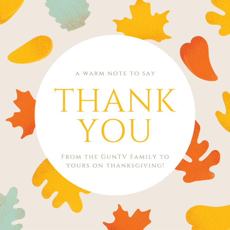 GunTelevision's tweet photo. Best wishes to all of you today and every day - we are grateful and thankful to each of you for your tremendous support! https://t.co/5r5Rkhl8tA