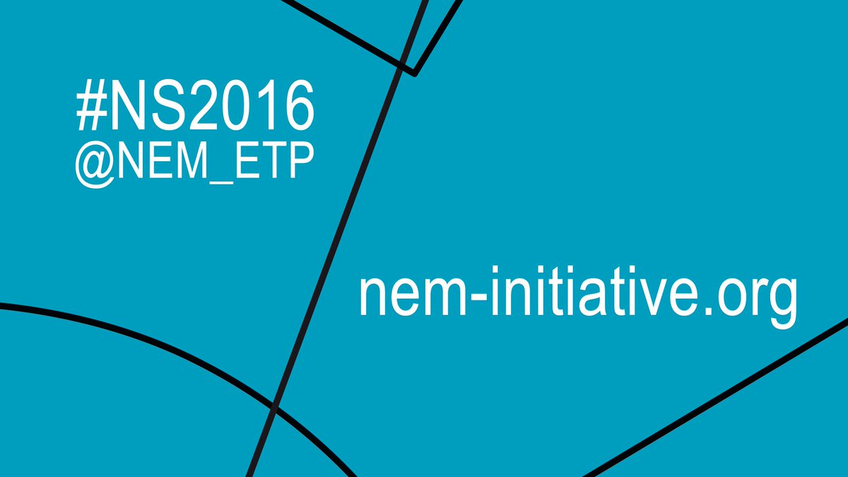 NEM_Initiative's tweet photo. #NS2016 Thanks @philydigital @JeanDoMeunier @simonaderosa2 @jospang @EU_I3 @HBB4ALL @fionamator for being our #top contributors on @twitter https://t.co/fC5nFag5vL