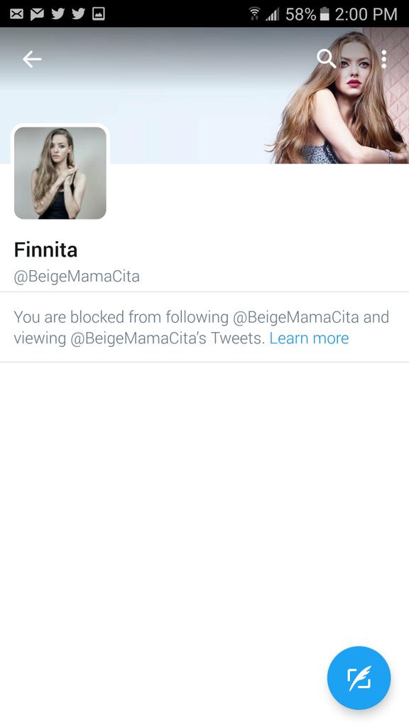 Lmfao 

I don't give a shit. 

Please block me all you want Mal, Harriett, Finnita, whatever your name is.