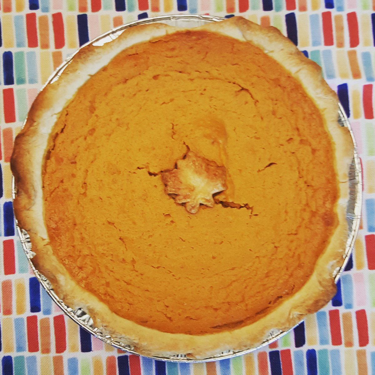 #HappyThanksgiving! Delicious sweet potato pie by our vendor  @redhibiscusbakery 🍠🍁 #GiveThanks #pie #thebronxdoesitbetter