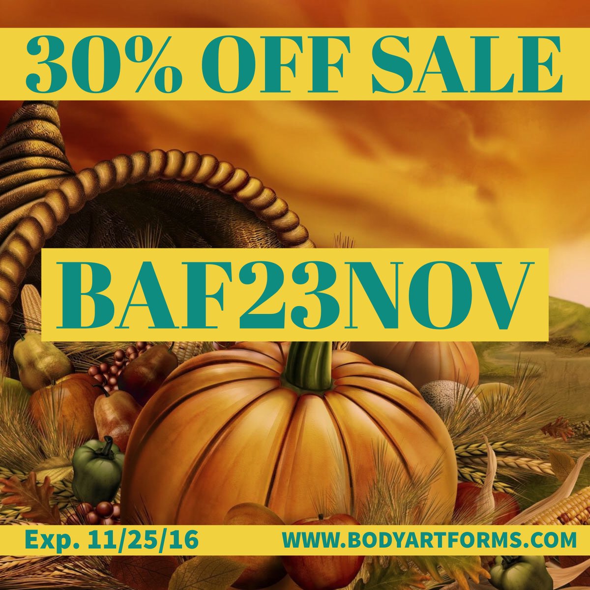 Bodyartforms coupon code