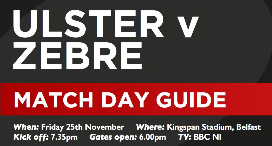 UlsterRugby's tweet photo. MATCH DAY GUIDE | It's our annual charity event tomorrow evening! See what's in store here: https://t.co/PGgkn1onQx. #SUFTUM #ULSvZEB https://t.co/uHFhDUnCW2