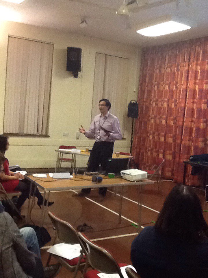 WAM_CCG's tweet photo. Dr Adrian Hayter talking about New Vision of Care #NVOC https://t.co/BbOvCawR0Q