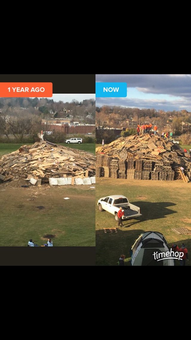#biggestbonfire