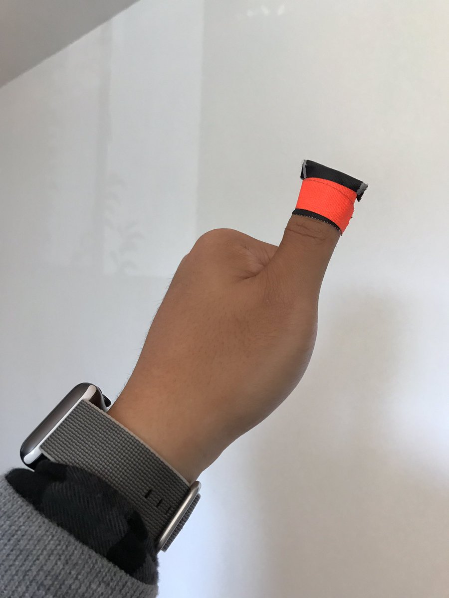kenbolido's tweet photo. Is this gafftape band-aid a #shittyrig? https://t.co/sGRAjzGFds