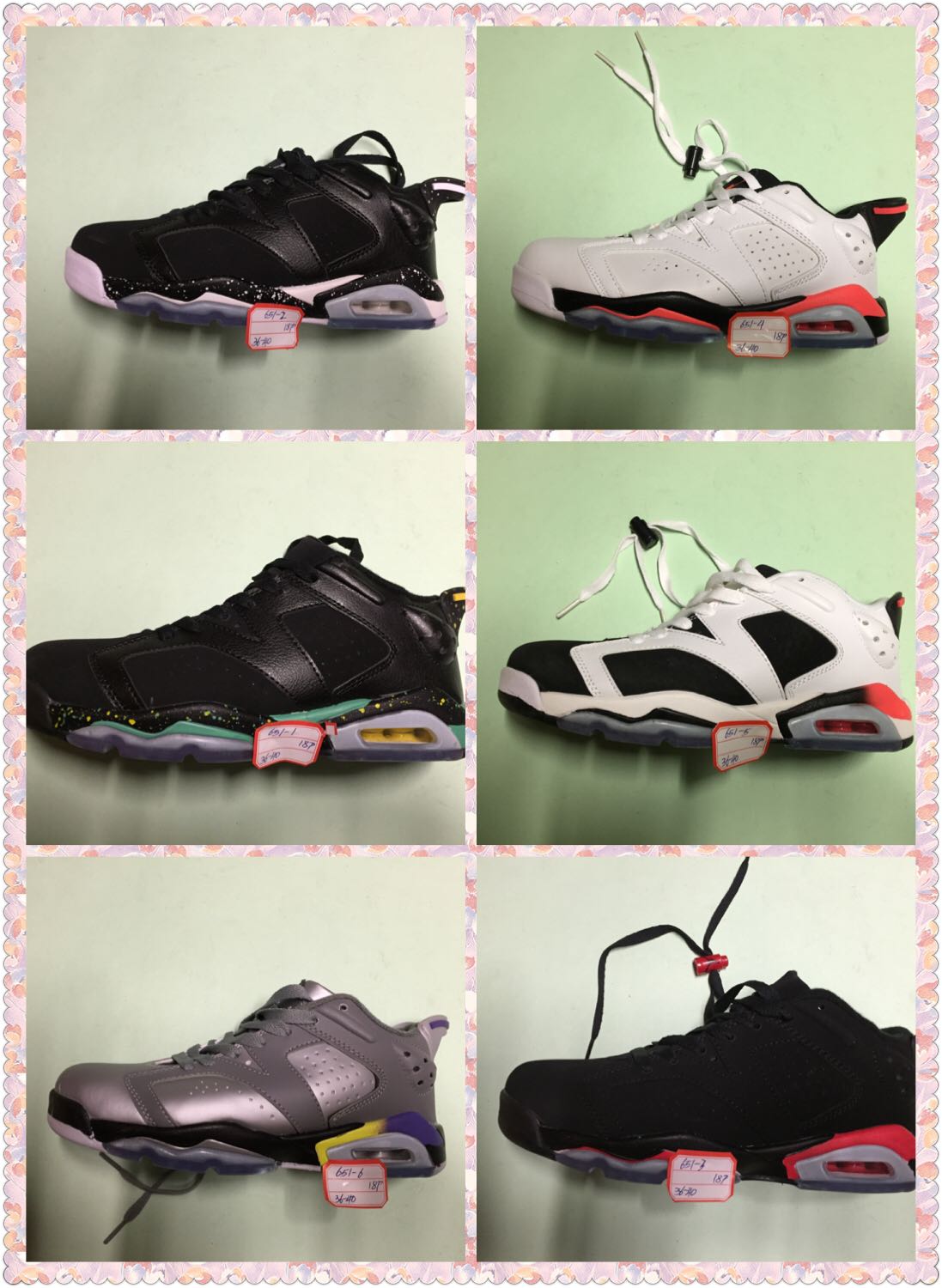 jordan 6 bajito