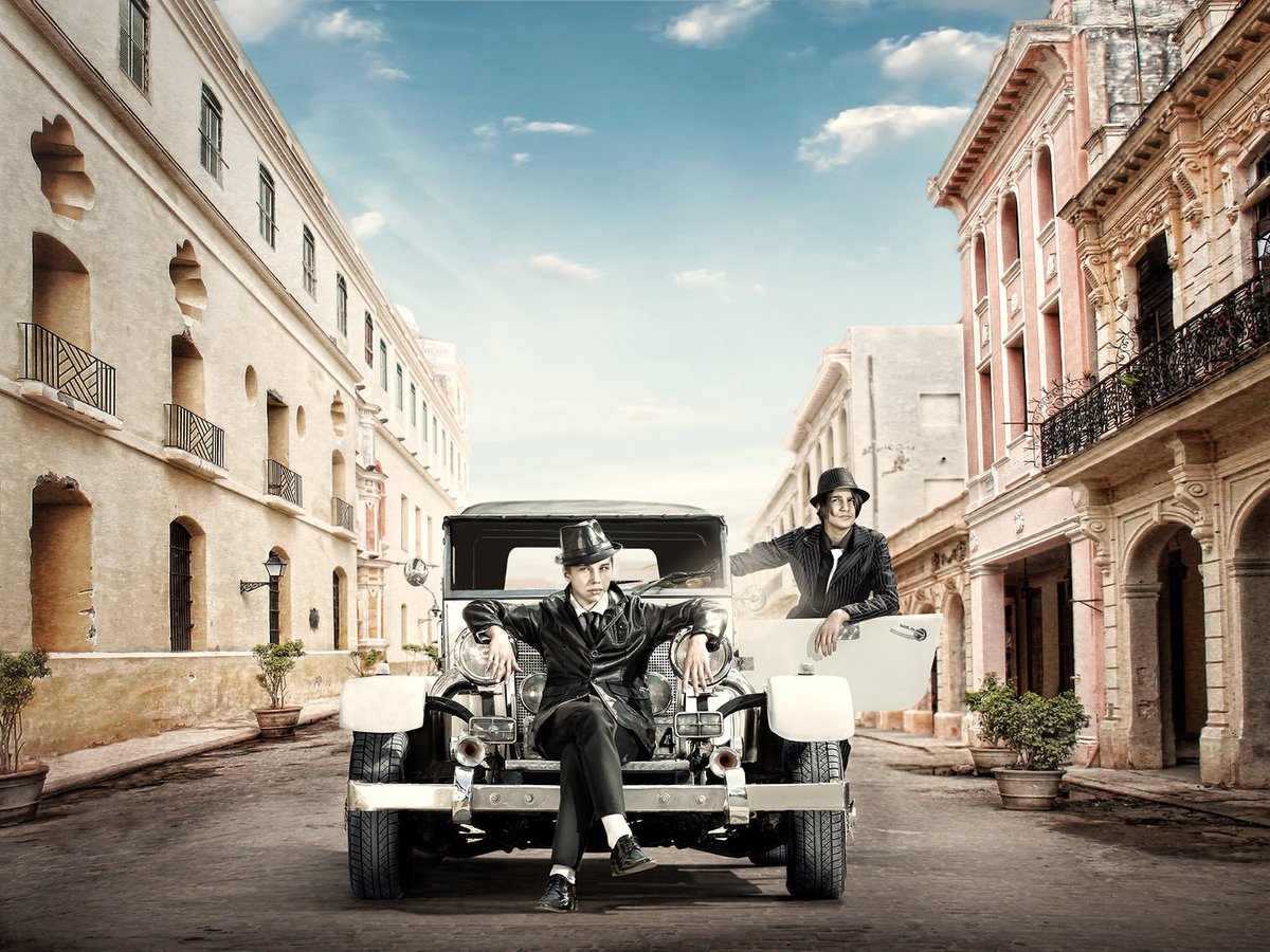 Puledro imaj fotograf çekimi Mafia konsepti / ibrahim korpe photography