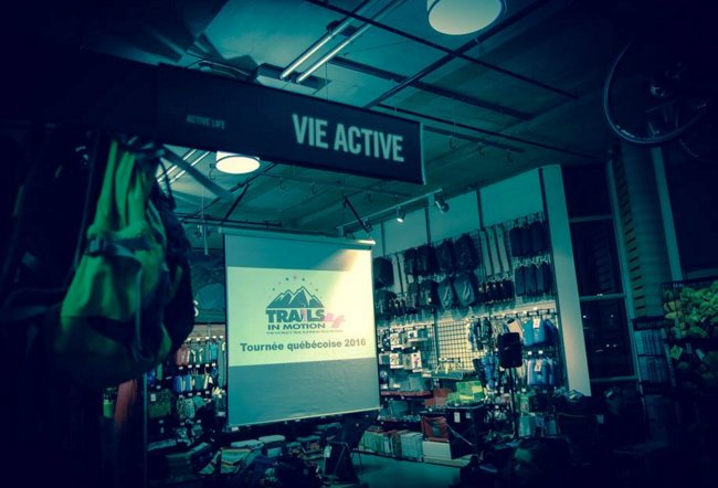 trailsinmotion's tweet photo. Montreal had a successful screening of #TrailsinMotion4 last night! More pics here - https://t.co/shQ053OJfp @AccourQuebec @EvHarricana @mec https://t.co/E1dNJOi7v3