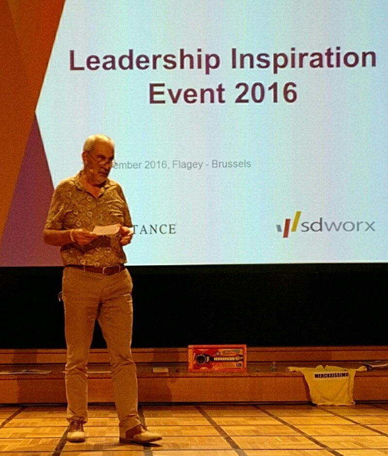 marcvael's tweet photo. En nu @RikVanwalleghem on stage @SDWorxBelgie #leadershipinspirationevent https://t.co/g2nm0IwUWx
