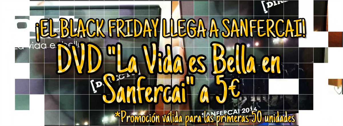 Sanfercai's tweet photo. ❕📀Llévate un maravilloso recuerdo de la actuación de @comparsaobdc en #Sanfercai2016 por tan sólo 5€📀❕⚠PEDIDOS al: sanfercai@hotmail.es 🎭🎭👌👌 https://t.co/g6KxQTesNL