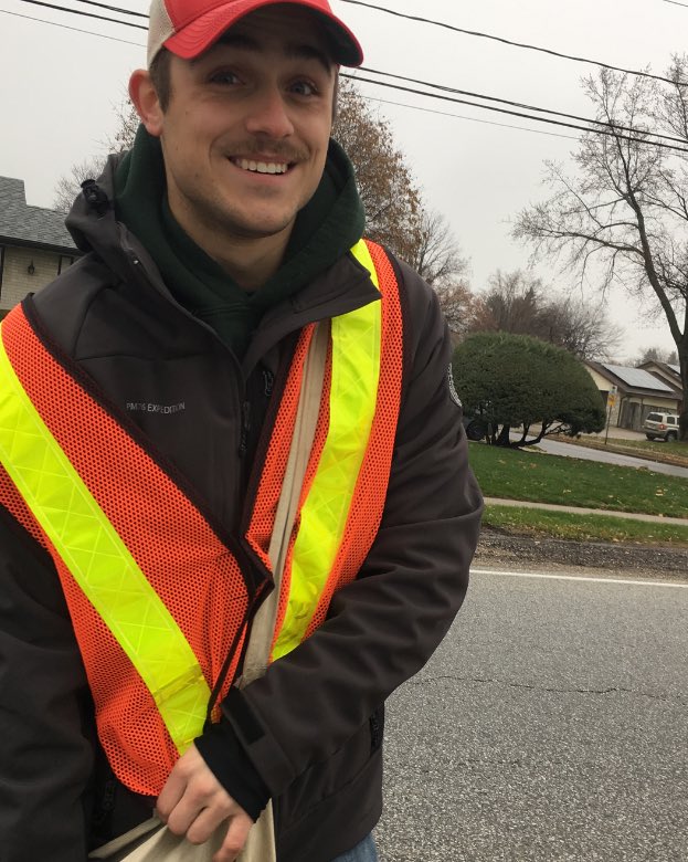 PSIPF_Society's tweet photo. PSI/PF students helping with #Goodfellows  #NewspaperCampaign!
 @StClairSRC @StClairCollege @STCLAIRALUMNI @WindsorPolice @LaSallePoliceON https://t.co/aavQnFQyuv
