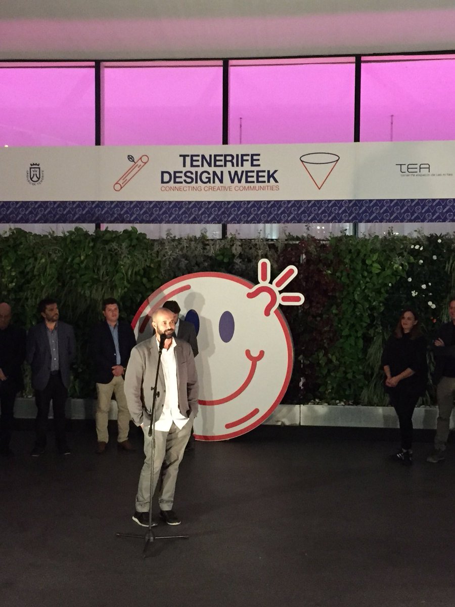 Horacio_PC's tweet photo. Inauguración @TFDesignWeek! Con ganas de ver la intervención de Los Lavaderos! #diseñoparticipativo #LDL2016 https://t.co/DHR4BRVgns