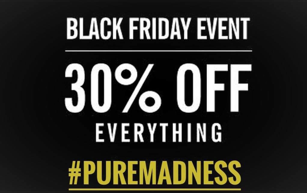 You've got to check this out. From Midnight tonight there's 30% off the full range for 24hrs. #BlackMadness #MadBaits
