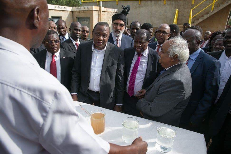 HonWashiali's tweet photo. With President Uhuru Kenyatta today in Bungoma County. https://t.co/KkFPOMIuK8