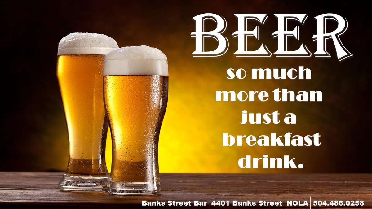 banksstbar's tweet photo. Eggs and beer. A Lousiana treat! https://t.co/Yrk8M02GXn