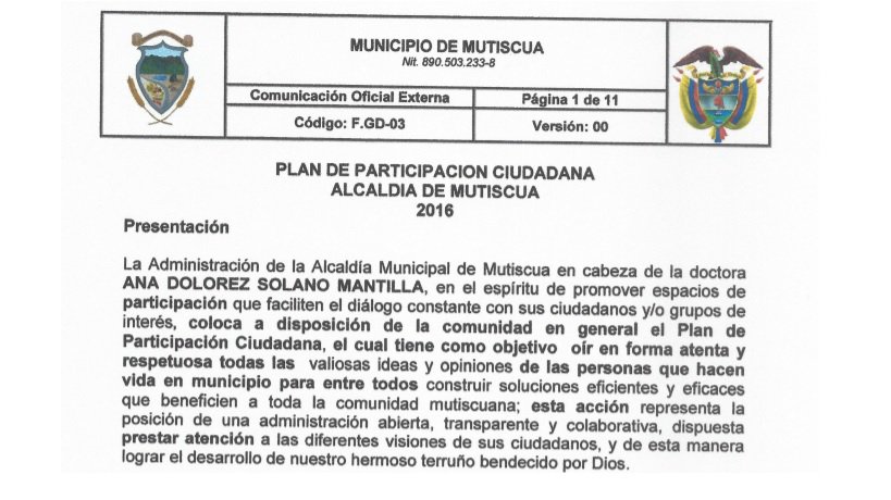AMutiscua's tweet photo. Consulta el Plan de Participación Ciudadana
https://t.co/X4mhaWOa1j https://t.co/T1HQoUiwYH