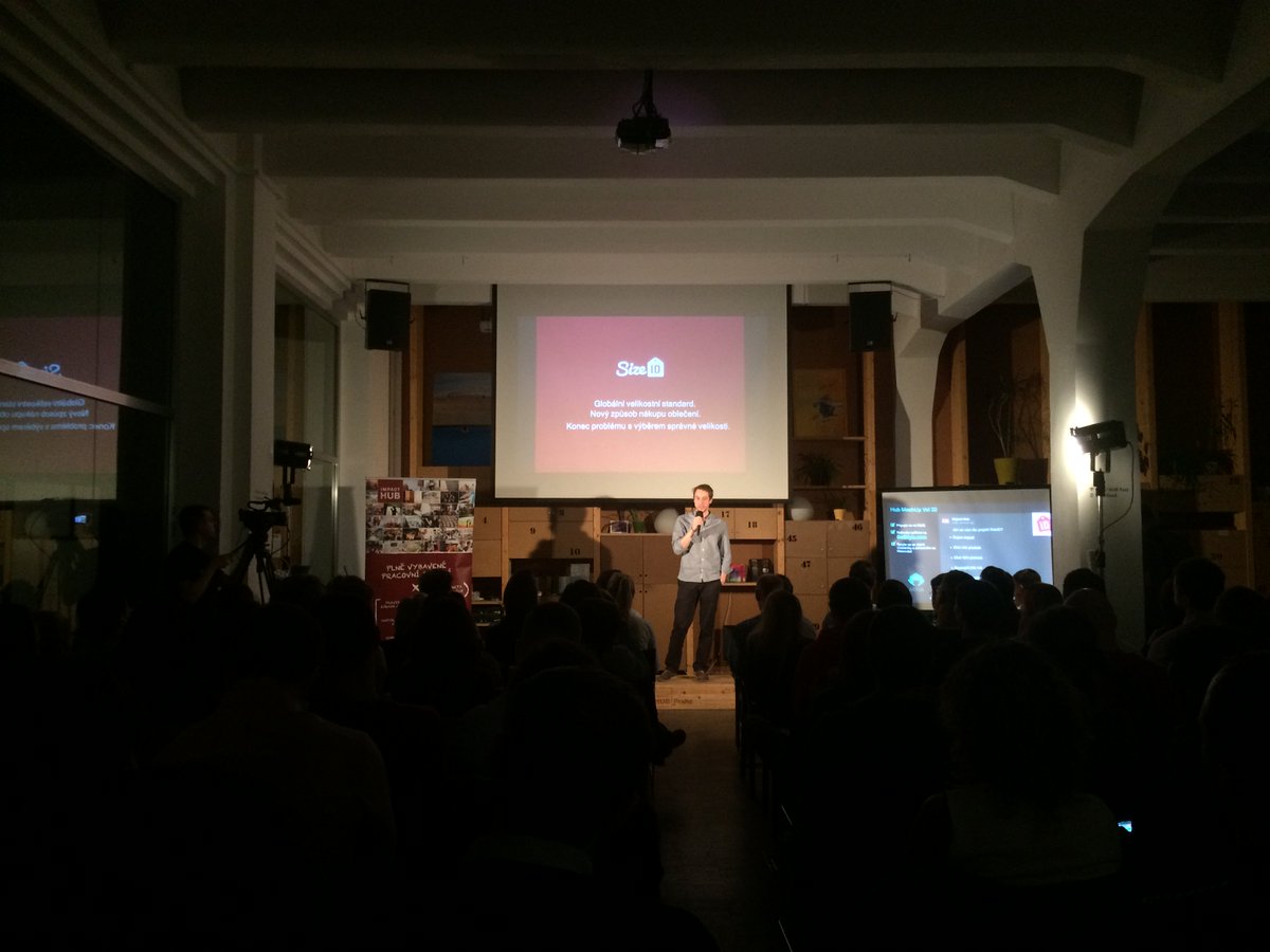sizeid's tweet image. "SizeID přinese revoluci v nakupování oblečení," zaznělo na dnešním #ImpactHubMashUp v @ImpactHubPraha od Adama, jednoho ze zakladatelů.