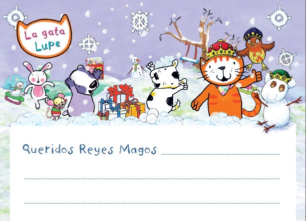 lagatalupe_es's tweet photo. Escribe hoy la carta a los RR.MM. con vuestros peques y aprovecha el #BlackFriday mañana. Descargalá aquí: https://t.co/SOmSBFt1RU https://t.co/h3z50QGaza