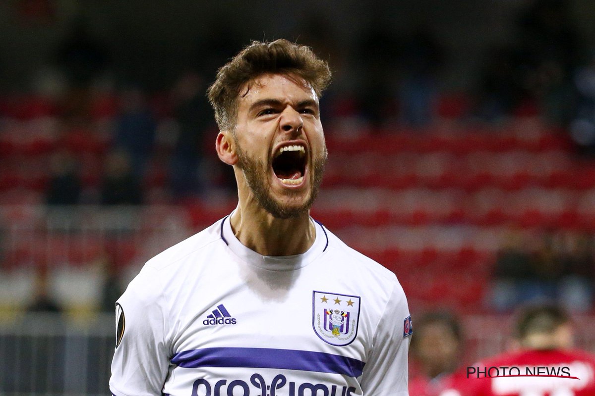 rscanderlecht's tweet photo. Massimo Bruno scoring the winning goal against Qabala ! #RSCA #COYM #UEM #QABAND https://t.co/66FkCcFhYG