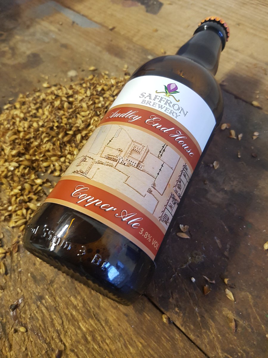 Our latest @EHAudleyEnd #beer. Get yours at their #Christmas Fair, starting tomorrow and over the weekend. On sale at #gift shop too! #Essex