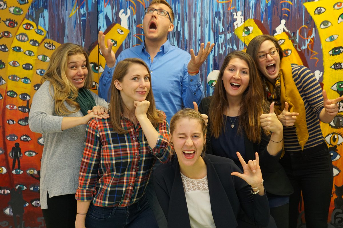 CHEOYouthNet's tweet photo. we're taking group shots for our new website and THIS came up as one of the funny bloopers. #TalkDoConnect. What a fun team! :) https://t.co/zGmzSXYbzL