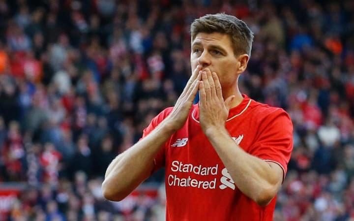 McKenzie_64's tweet photo. Words cannot describe how special you are, Stevie G my hero and the best sportsman ever #Gerrard #Gerrard8 #YNWA #LFC #Captain8 https://t.co/PZO3ud3Fch