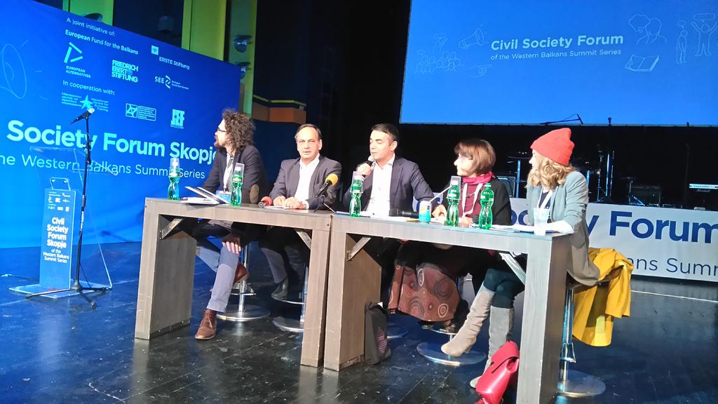GACrnaGora's tweet photo. Otvaranje Foruma civilnog drustva u Skoplju, dio serije Samita Z.Balkana #CSFSkopje #CSF2016 https://t.co/jfaheESKDV
