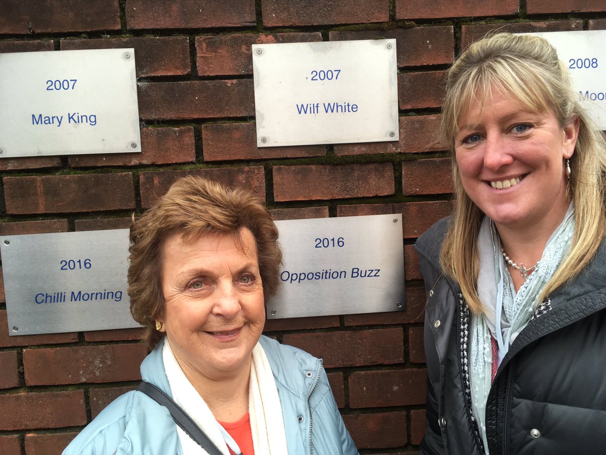 Lovely day @ Household Cavalry with Rosemary Search as the late 'Opposition Buzz' was inducted into the Hall of Fame Thank You <a href="/BritishHorse/">British Horse Society</a>