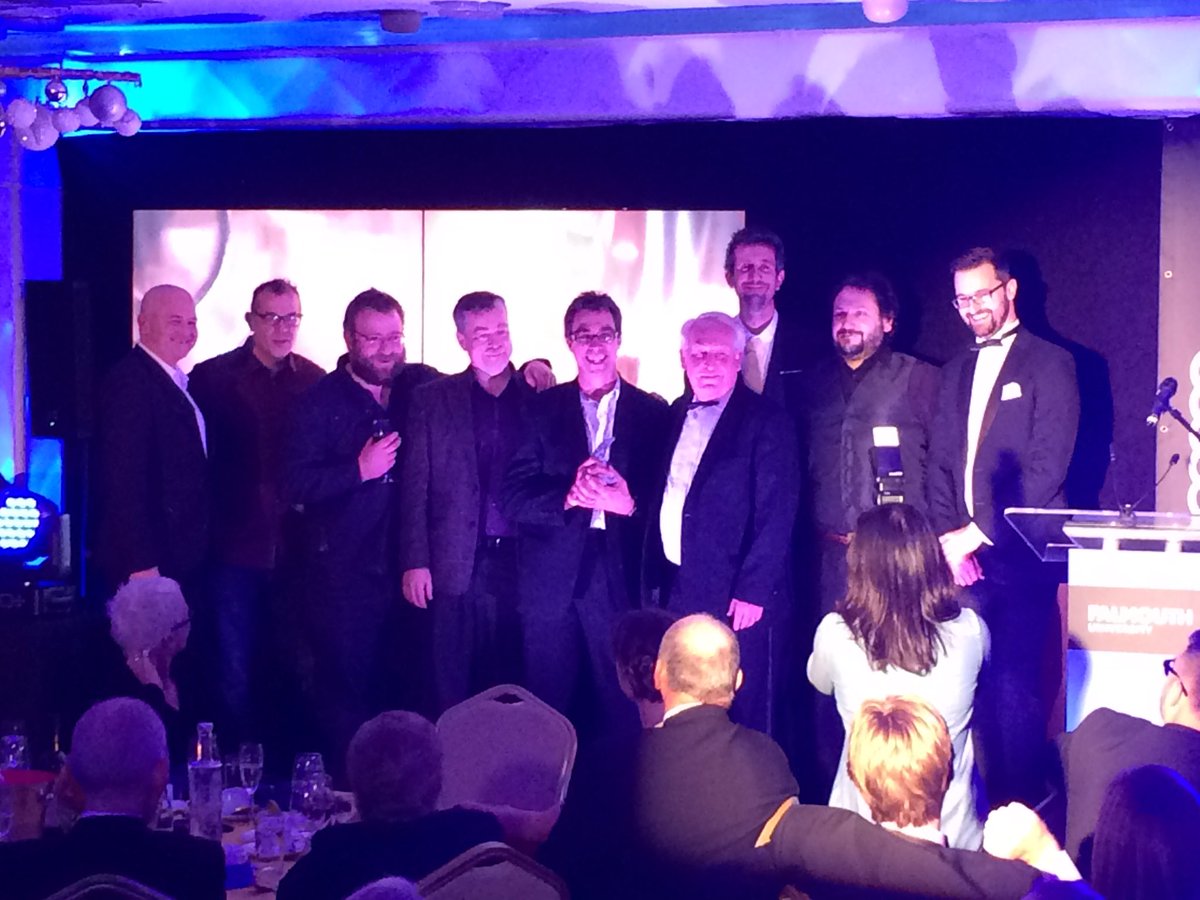 FalmouthUni's tweet photo. The first award - Service Excellence - goes to our awesome @SoFT_Facilities team. Huge congrats! https://t.co/MNHQsYMz0b