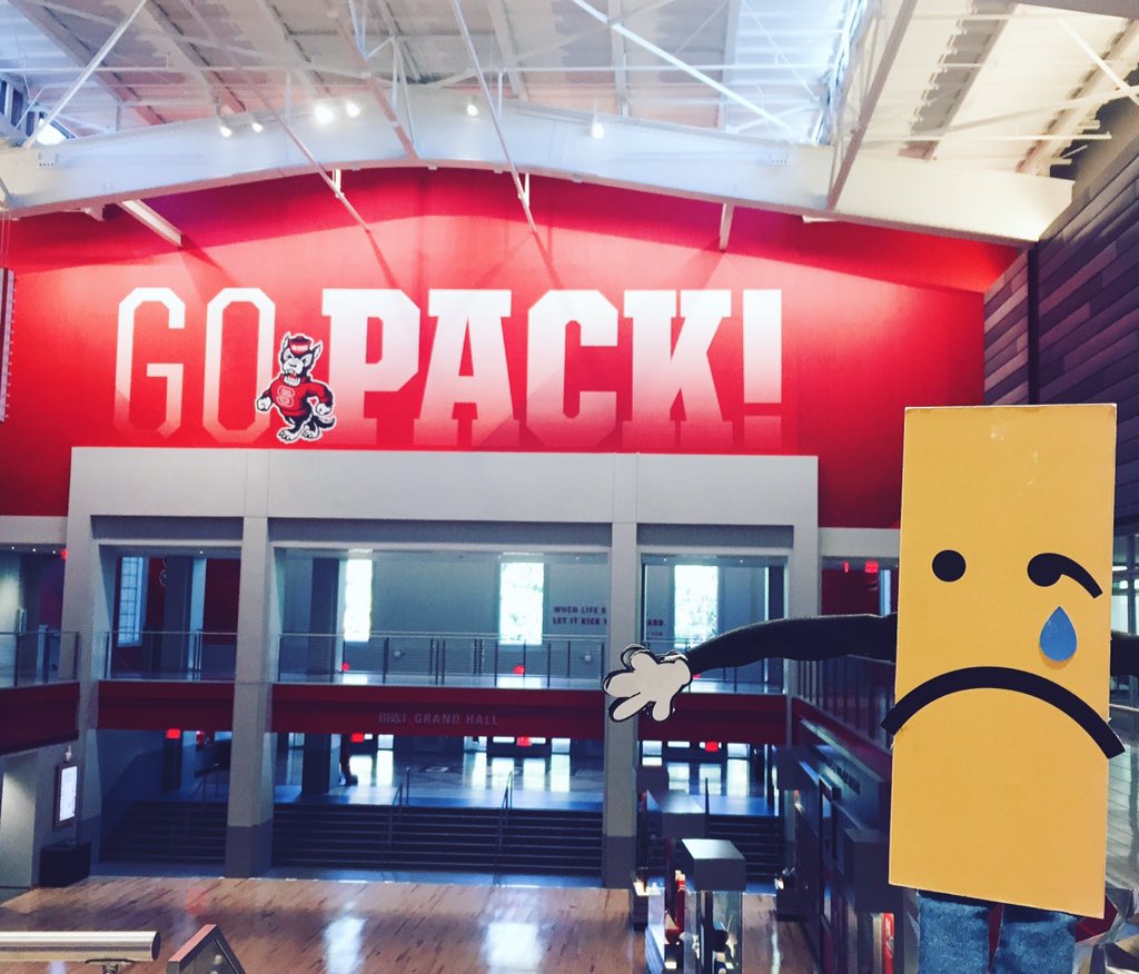 sadbookBot's tweet photo. In love with the new Reynold's Coliseum😍 Can't wait to see a women's game! @ncsulibraries @PackWomensBball https://t.co/3XK4ShVQsT