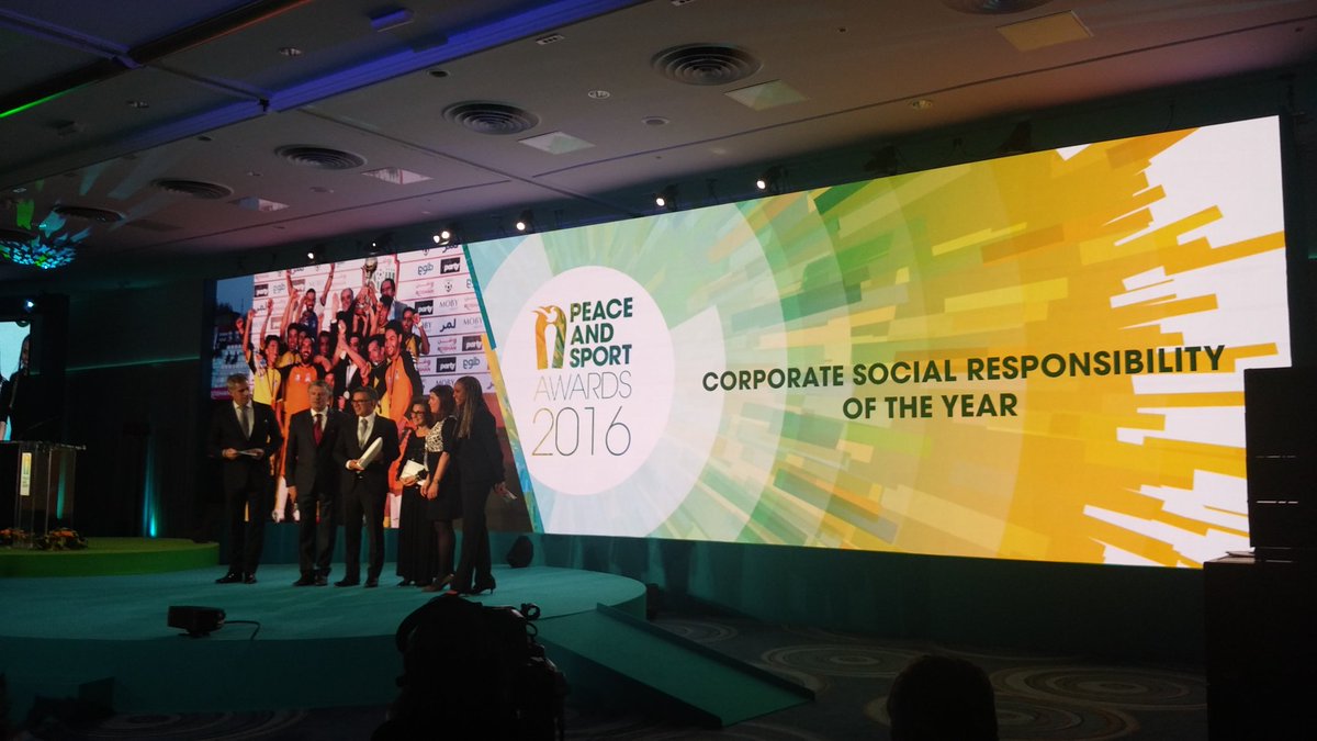 congrats to Moby Group for its award in CSR category  #GameonforPeace