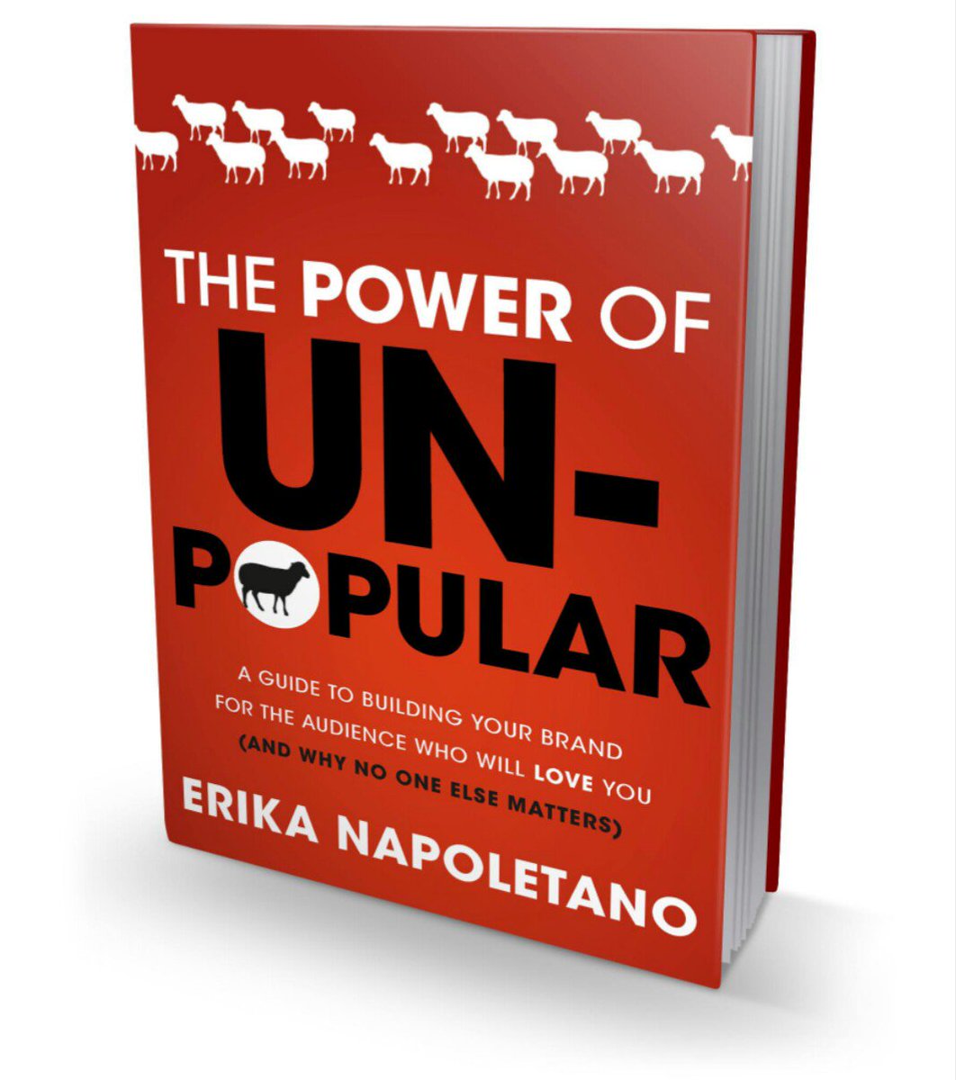 EmailChicGeek's tweet photo. The book I mentioned in my talk: The Power of Unpopular by @ErikaNapo https://t.co/omliqQsig7 #EmailMeetup #Emailgeeks https://t.co/vqnvzI0ewW