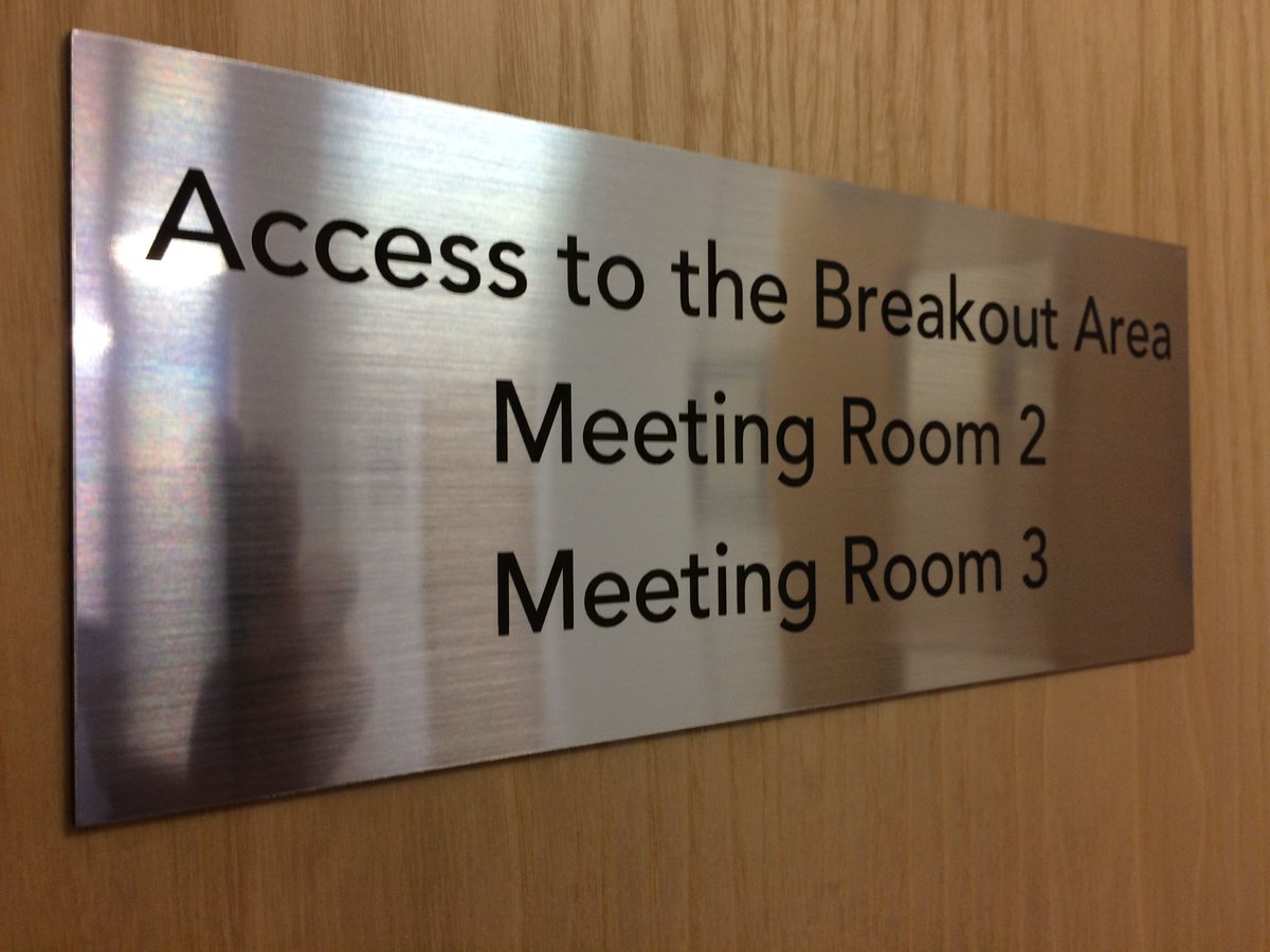 SXDerby's tweet image. #Internalsigns silver laminate with black lettering and #external flat aluminium composite wall sign and #freestandingsign